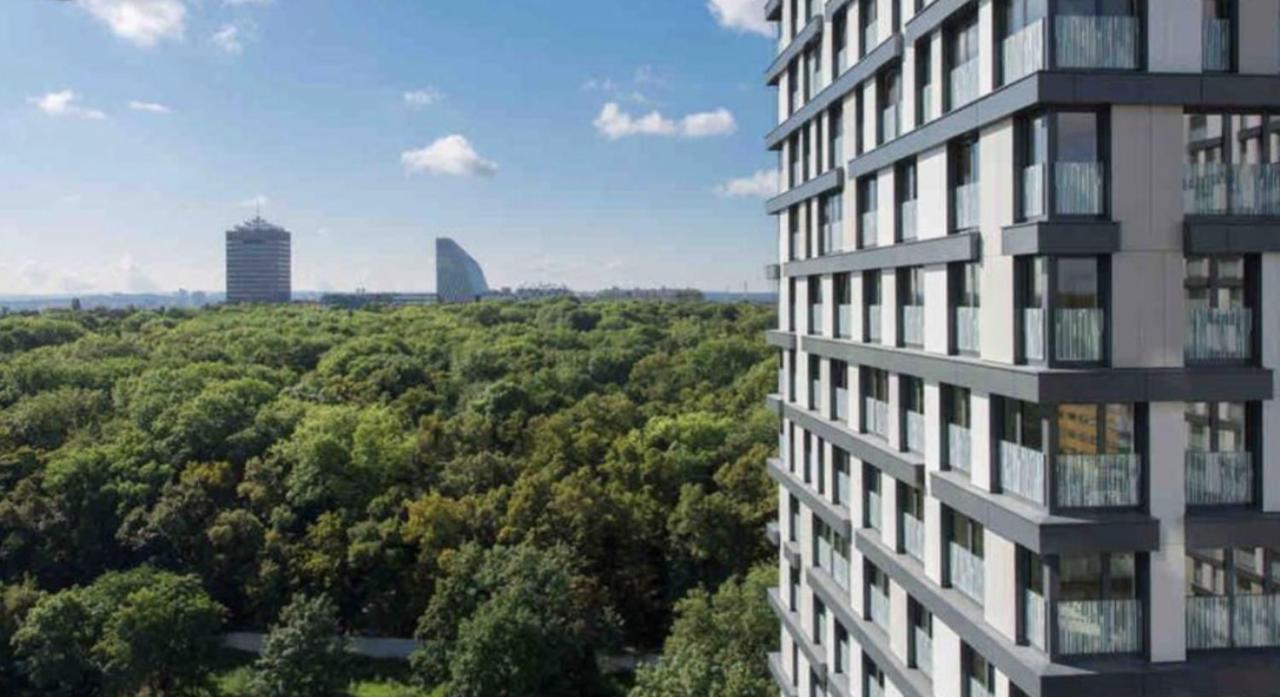 Residence Garden Tower S Balkonem, Garaz 布拉格 外观 照片