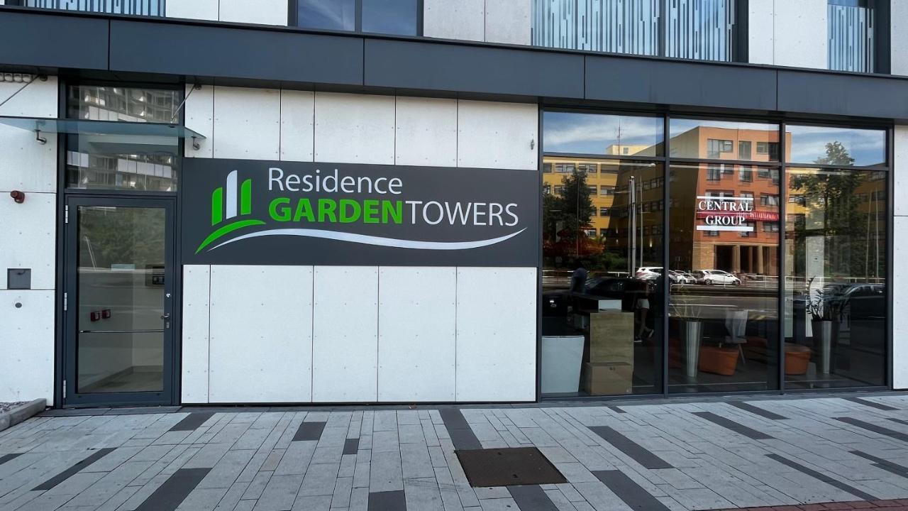 Residence Garden Tower S Balkonem, Garaz 布拉格 外观 照片